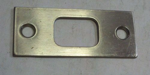 Kwikset 85278-15 Satin Nickel 2-3/4&#034; x 1-1/8&#034; Square Corner Strike Plate