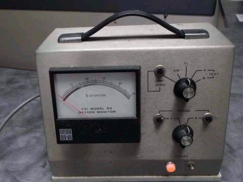 YSI Yellow Springs Instruments Model 53 Oxygen Monitor