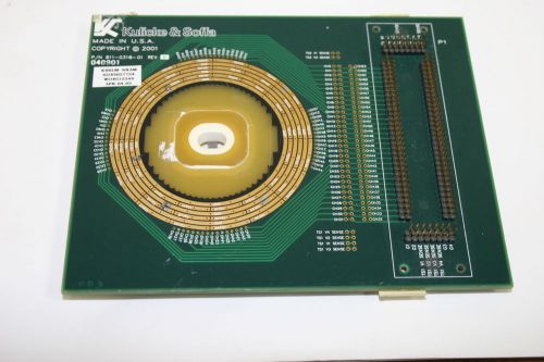 Kulicke &amp; Soffa 811-0318-01 Rev A Device# K8SLM-SRAM Probe Card