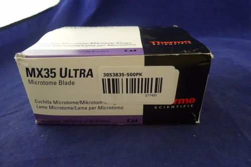 Thermo MX35 Ultra Microtome Blades 10 Packs Of 50 Blades New