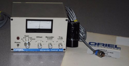 Oriel Miniprobe controller photodoide Detection System