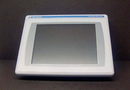 Allen bradley 2711p-rdt12h panelview plus 1250 perfect touch high bright display for sale