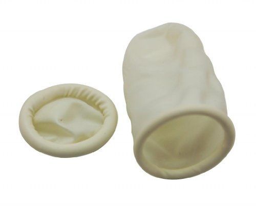 Yongshida Anti-static Disposable Latex Tissue Finger Cot Medium Size Pack of 450