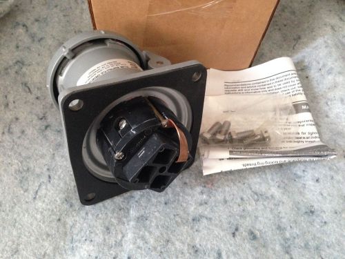 New hubbell killark vr642 60a receptacle 3w 4p 600vac for sale