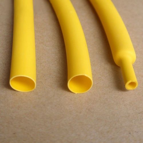 Waterproof Heat Shrink Tubing Sleeve ?9.5mm Adhesive Lined 3:1 Yellow x 5 Meters