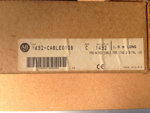 NEW Allen Bradley 1492-CABLE10B 18 Point Interface Wiring Cable 1.0M