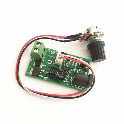 Dc motor speed switch controller 6- 24v 3a control reversible pwm regulator new for sale
