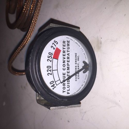 Vintage Rochester Gauges Inc. Water Temperature Gauge With Wire