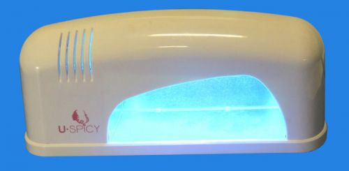 NEW USpicy Eclair USND-0901 UV Gel Lamp Nail Curing Dryer 9W White / Warranty