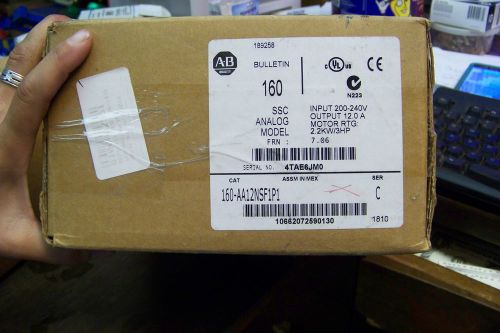 nib allen bradley 160-aa12nsf1p1 ssc analog speed controller