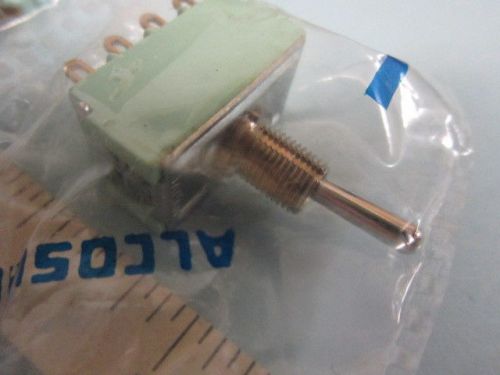 Alcoswitch mta-406p 4pdt on-off-on (center off) toggle switch, solder terminals for sale