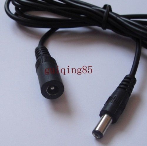 Dc power plug connector 5.5x2.1 male to female extension cable adapter cord 1.2m for sale