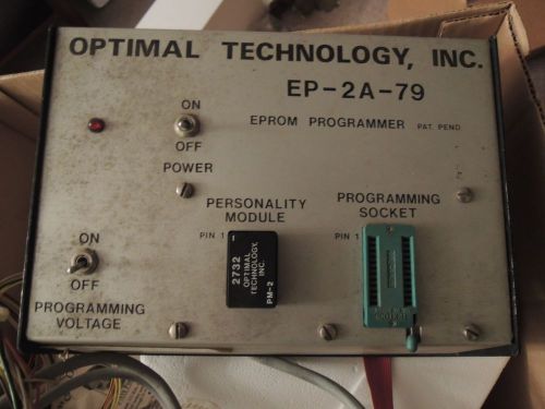 Vintage EPROM Programmer from the 1970s-80s EP-2A-79 Optimal Technology