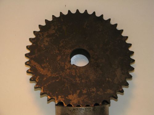 MARTIN  60B38 1 11/16&#034;  38 TOOTH  1.669&#034;  BORE CHAIN  SPROCKET