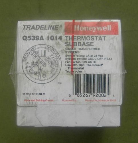 Lot of 10 Honeywell Q539A 1014 Thermostat Subbase