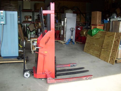 Mobile FTAFC 120 Stacker Walkie Telescopic Electric Lift 1500 Lbs.