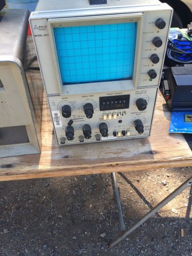 EG&amp;G Princeton Applied Research 4203 CH Lab CRT Oscilloscope Signal Averager