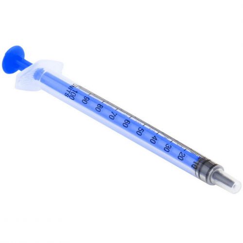 20P CS 1ML Nutrient Measuring Plastic Disposable Syringe Functional Medical CS