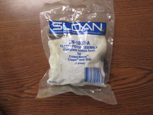 Sloan cn-1002-a closet piston assembly w/ main seat for crown/naval, crown, star for sale
