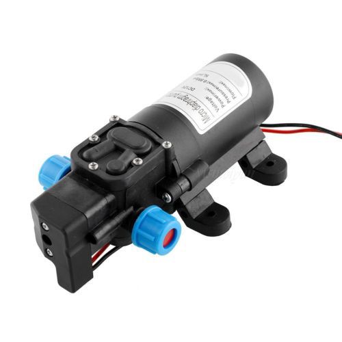 New dc 12v 60w 0142 motor high pressure diaphragm water self priming pump 6l/min for sale