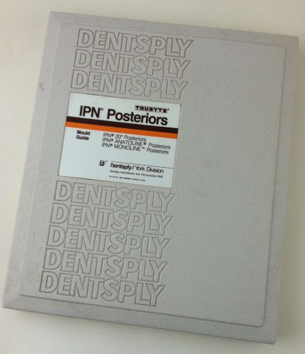 Dentsply trubyte IPN Posteriors Mould guide
