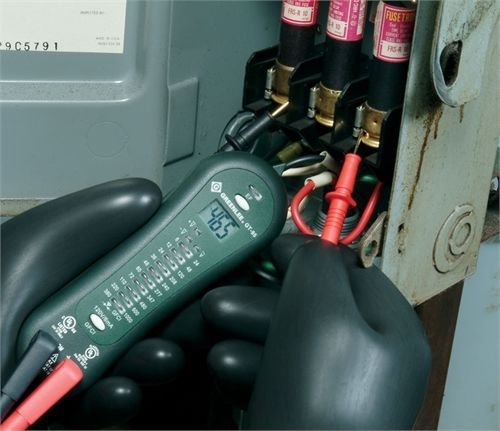 Greenlee gt-95 tester, voltage-lcd gfci (gt-95) for sale