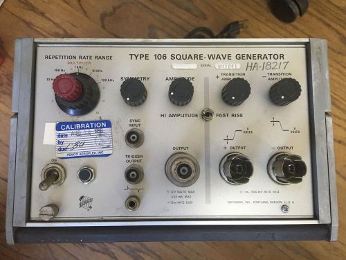 Clean &amp; Working Tektronix Type 106 Square Wave Generator 071 with power cord