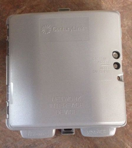 New Century Link Network Interface Device Box Enclosure 8&#034; X 8&#034;