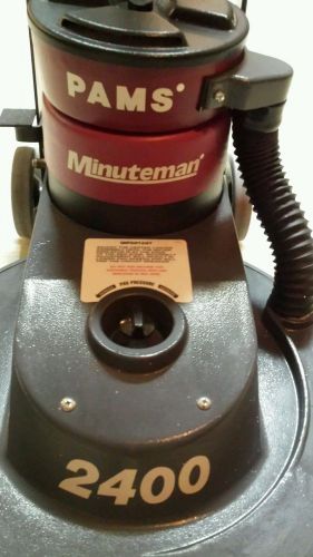 PAMS Minuteman floor scrubber machine