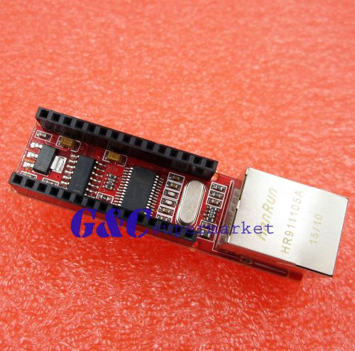 ENC28J60 Ethernet Shield For Arduino Nano V3.0 RJ45 Webserver Module M115