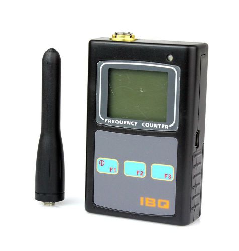 Hot black ibq101 mini handhold frequency counter 50mhz~2.6ghz for portable radio for sale
