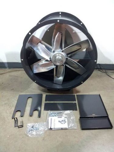 Dayton 24 in blade dia belt drive steel tubeaxial fan for sale