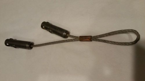 Greenlee puller 624s short wire pulling grip - clamp used grips for sale