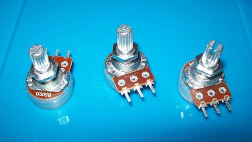 500 Ohm Linear Potentiometer Lot of 3 USA Seller