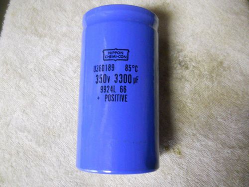 Nippon Chemi-Con U36D189 350V 3300uf Capacitor