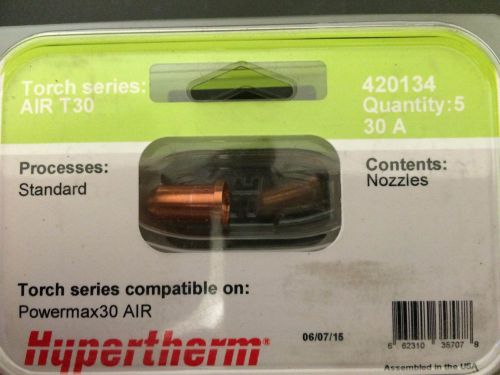 Hypertherm 420134 Pack of 5 Air t30
