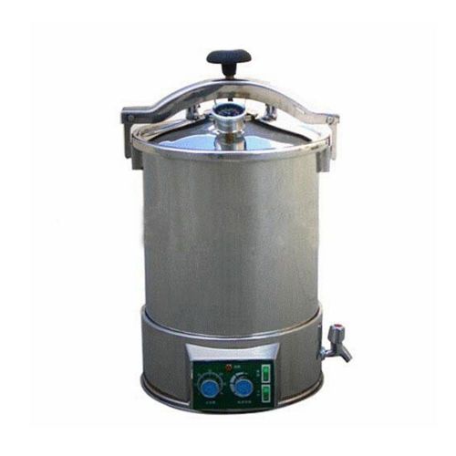 18L Medical Portable High Pressure Autoclave Sterilizer Steam Stainless Steel