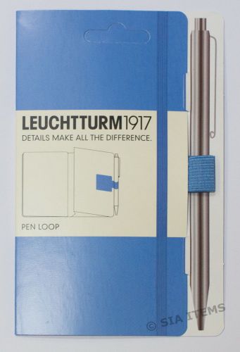Leuchtturm 1917 Pen Loop Cornflower Blue (Midblue) self-adhesive