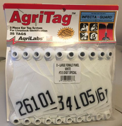 AgriTag 2 Piece Ear Tag System X-Large