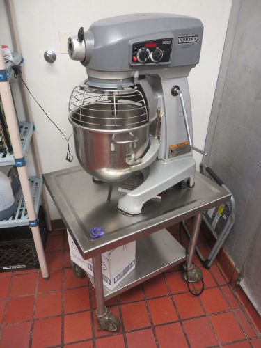 HOBART HL200 LEGACY 20 QUART COMMERCIAL DOUGH MIXER WITH BOWL GUARD &amp; SS STAND
