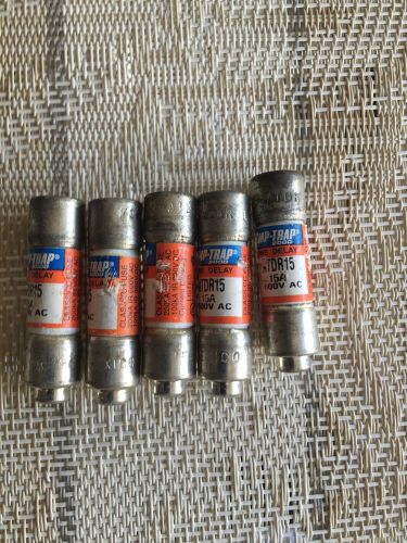 Atdr 15 Fuses 600V . Receive 5- Fuses All Tested. Guaranteed Lpcc15