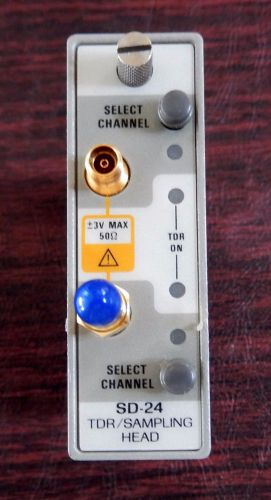 Tektronix SD-24 /TDR Sampling Head Tek SD24 Plug in Module SN:B022417