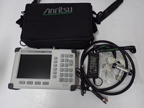 *Tested* Anritsu S331D SiteMaster Cable &amp; Antenna Analyzer with Opt3 Color Displ