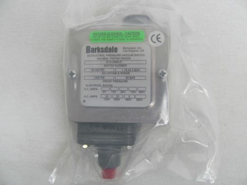 Barksdale e1h-h500-z1 econ-o-trol pressure vacuum switch for sale
