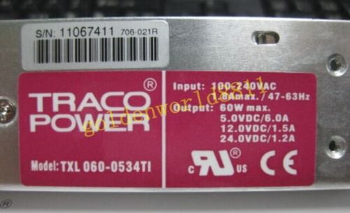 NEW TRACO POWER TXL 060-0534TI embedded switching power supply industry use