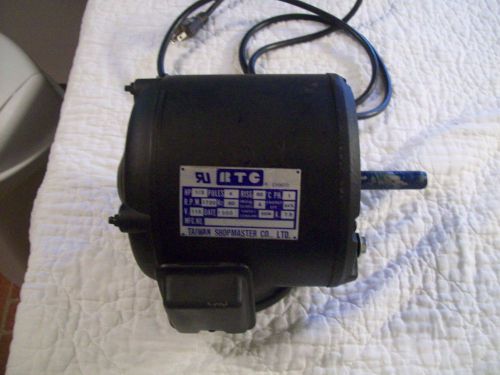 1/3 hp electric motor from rtc wood turning lathe model #gl-1000 115 v 60 cy for sale