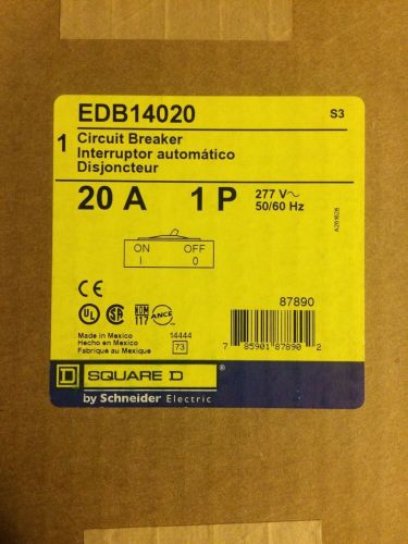 Sqd edb14020 breaker for sale