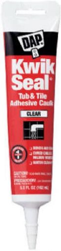 Dap Kwik Seal 5.5 OZ, Clear  Tub &amp; Tile Caulk 18008