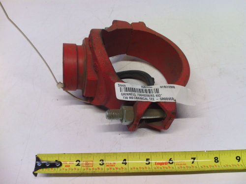 Grinnell 7304020ERS 4x2&#034; 730 Grooved Mechanical Tee NEW