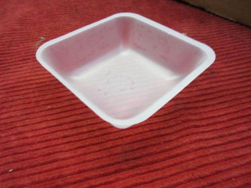 Case of 500 Scale Weighing Tray Boat Dish  3x3x1 NOS